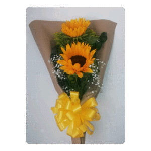 Ramo de mano de girasoles x2 unidades