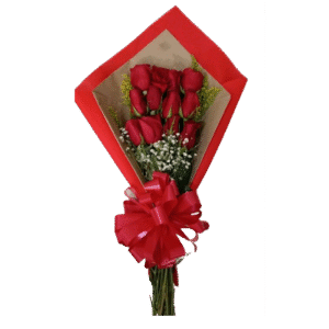 Ramo de Rosas rojas x12 Unidades