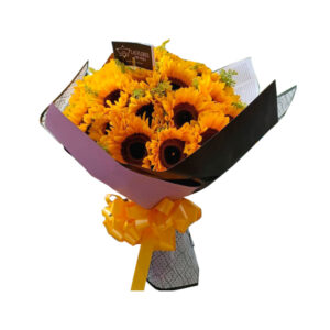 Maxi buchon de 24 girasoles